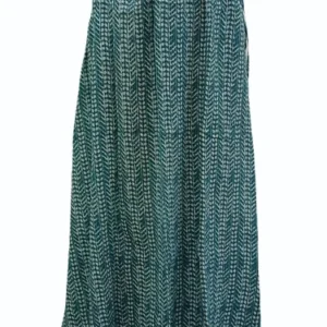 Cotton Hand Block Kantha Printed Women Skirt